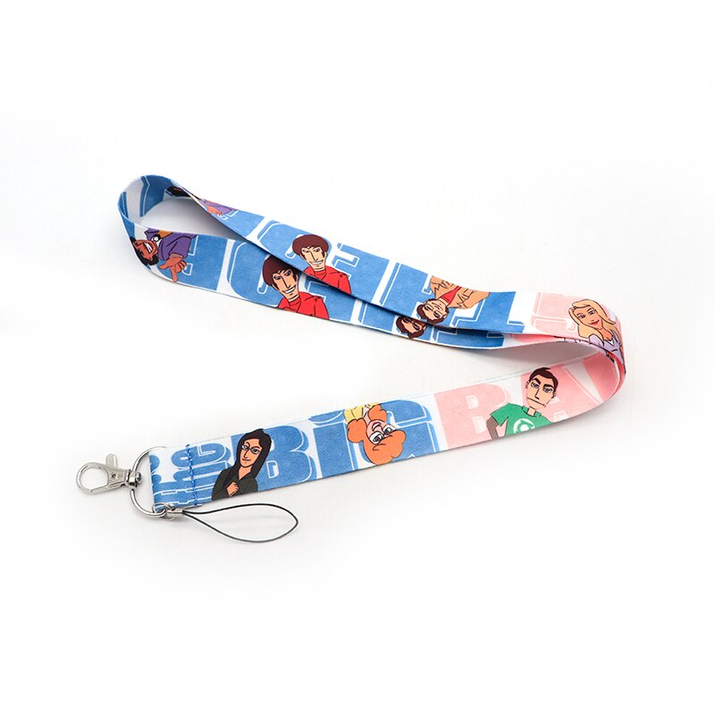 Arlo Wear The Big Bang Theory Comedy Sitcom Sheldon Animated Design Lanyard Keychain ID Badge Holder