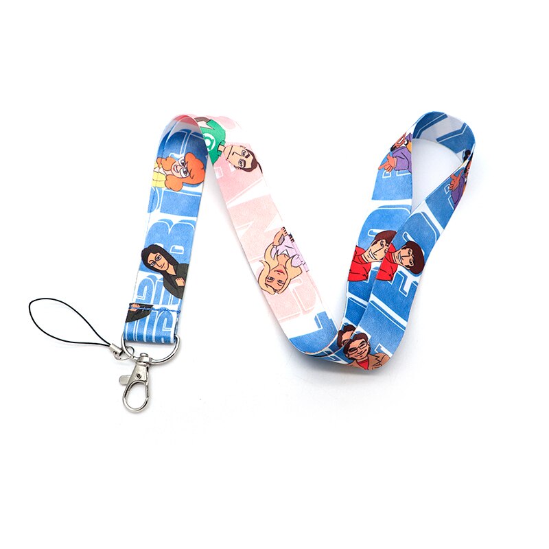 Arlo Wear The Big Bang Theory Comedy Sitcom Sheldon Animated Design Lanyard Keychain ID Badge Holder