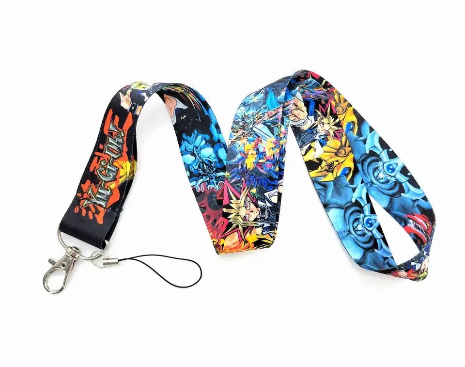 Arlo Wear Yu-Gi-Oh! Trading Card Game Anime Cartoon Characters Manga Lanyard Keychain ID Badge Holder