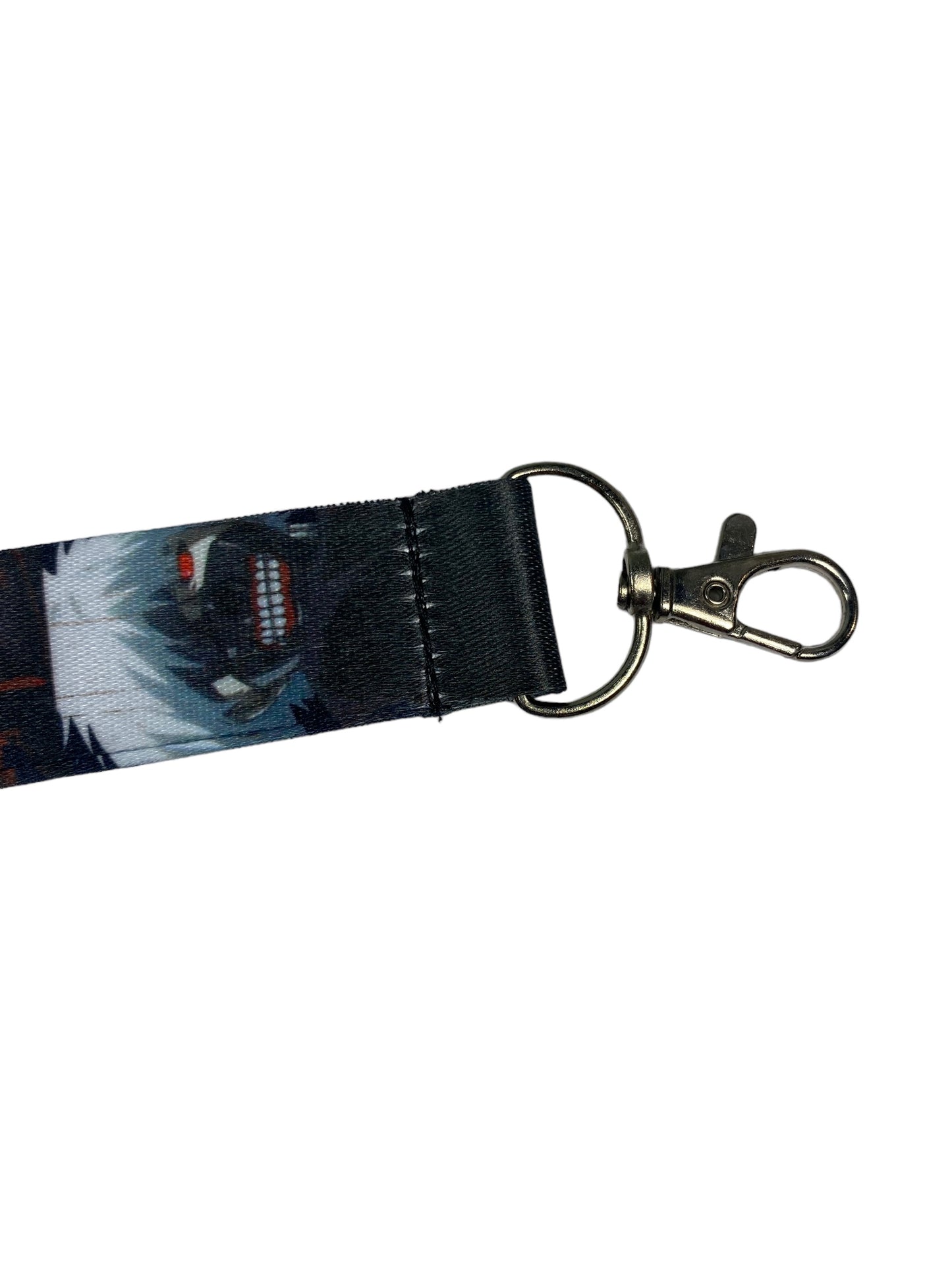 Arlo Wear Tokyo Ghoul Blue Black Character Anime Manga Character Lanyard Keychain ID Badge Holder