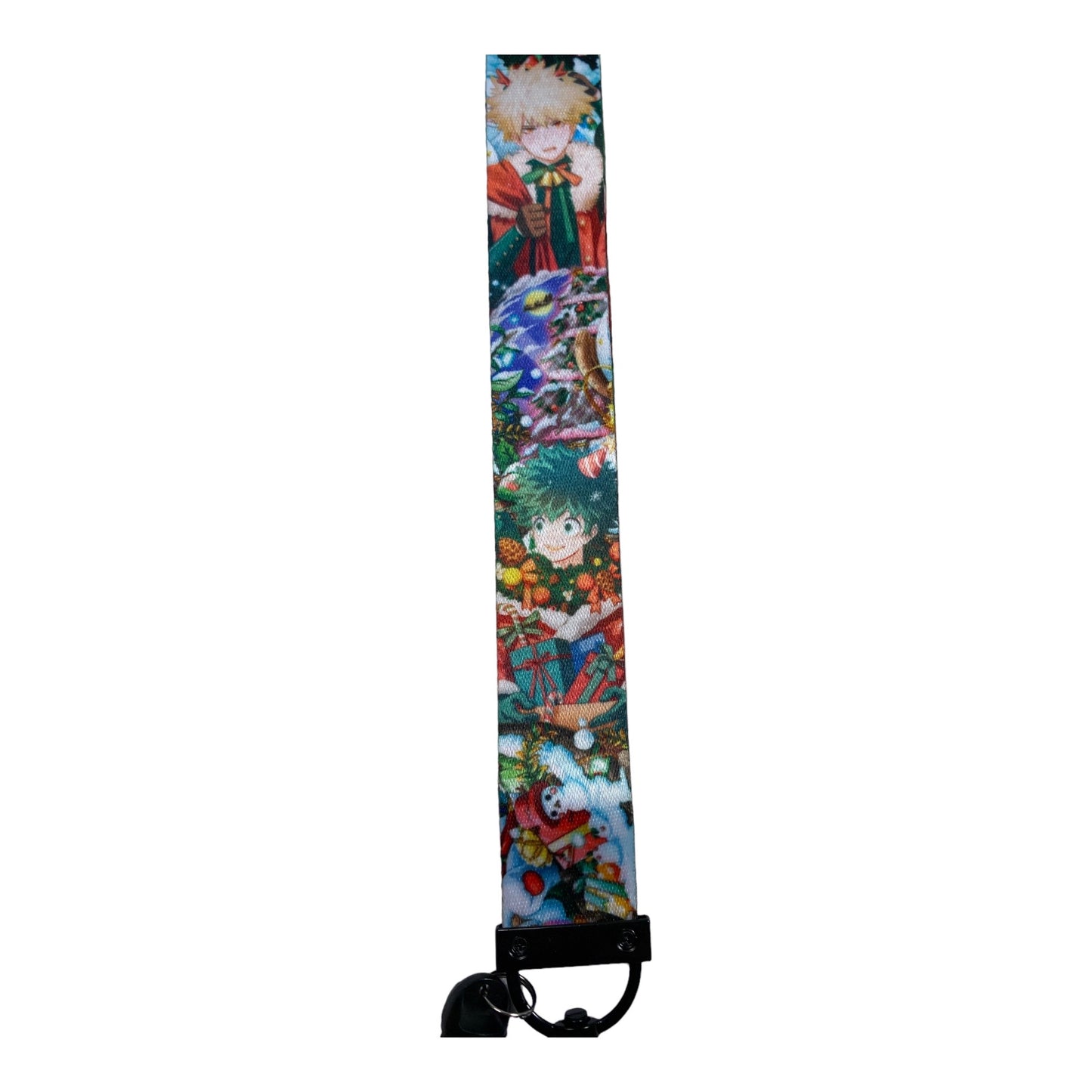 Arlo Wear My Hero Academia Anime Manga Character Christmas Season Design Lanyard Keychain ID Badge Holder