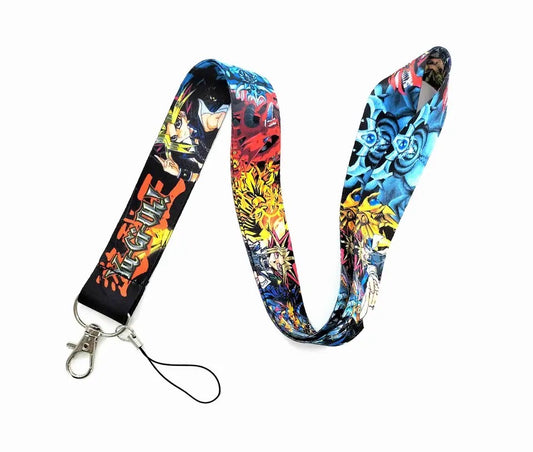 Arlo Wear Yu-Gi-Oh! Trading Card Game Anime Cartoon Characters Manga Lanyard Keychain ID Badge Holder