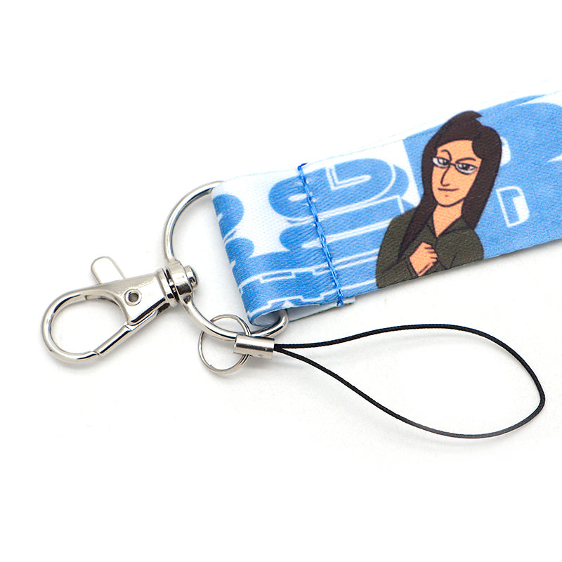 Arlo Wear The Big Bang Theory Comedy Sitcom Sheldon Animated Design Lanyard Keychain ID Badge Holder