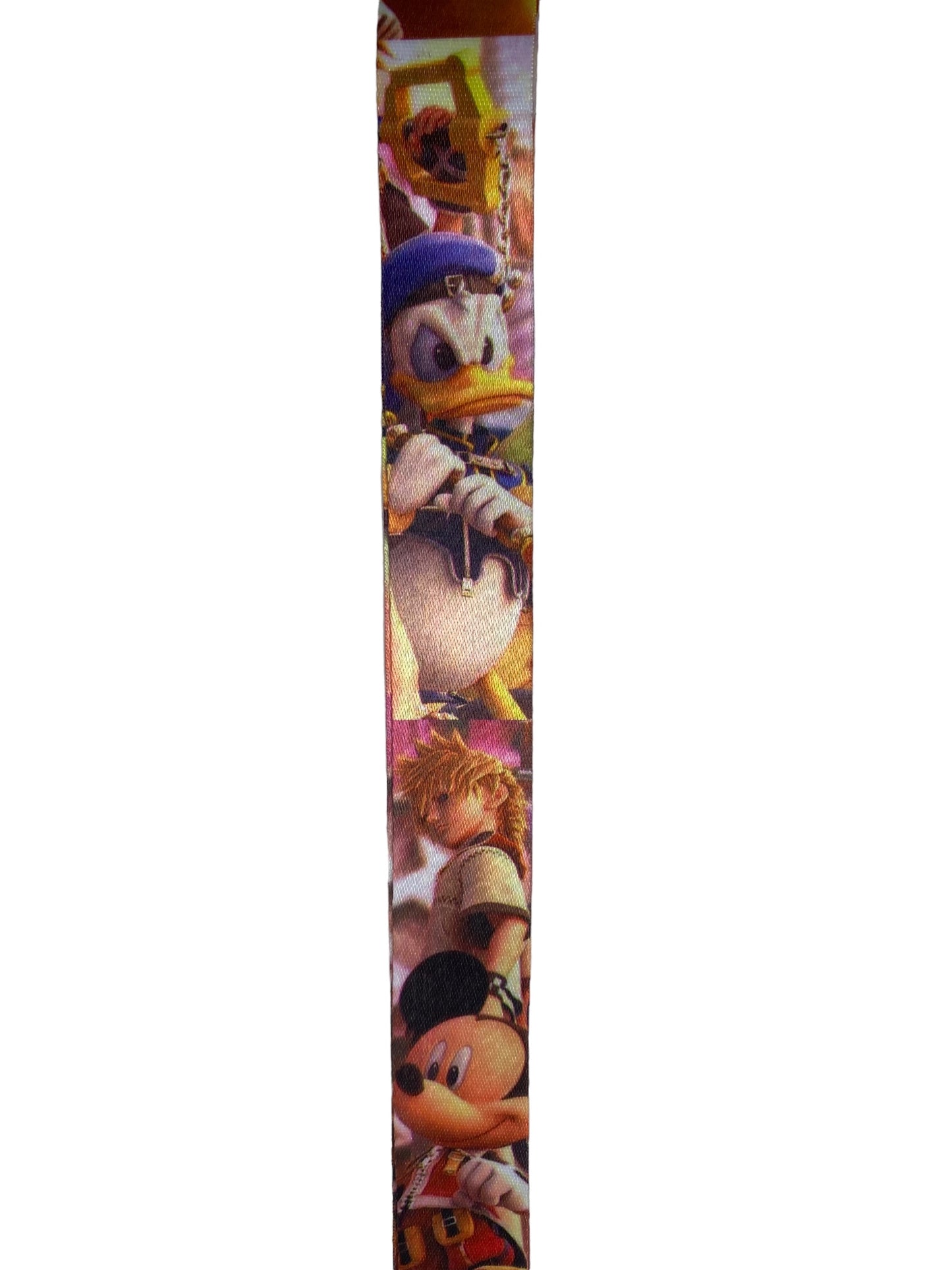 Arlo Wear Kingdom Hearts Sora Keyblade Characters Lanyard Keychain ID Badge Holder