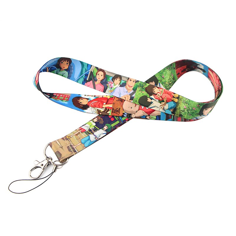 Arlo Wear Spirited Away Anime Manga Movie Characters Lanyard Keychain ID Badge Holder