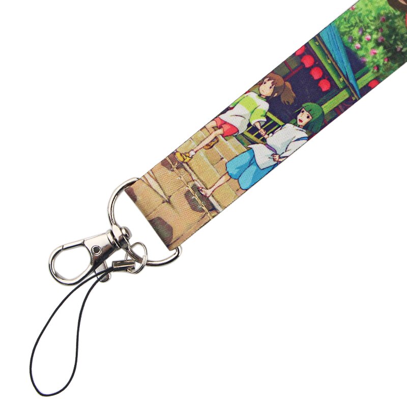 Arlo Wear Spirited Away Anime Manga Movie Characters Lanyard Keychain ID Badge Holder