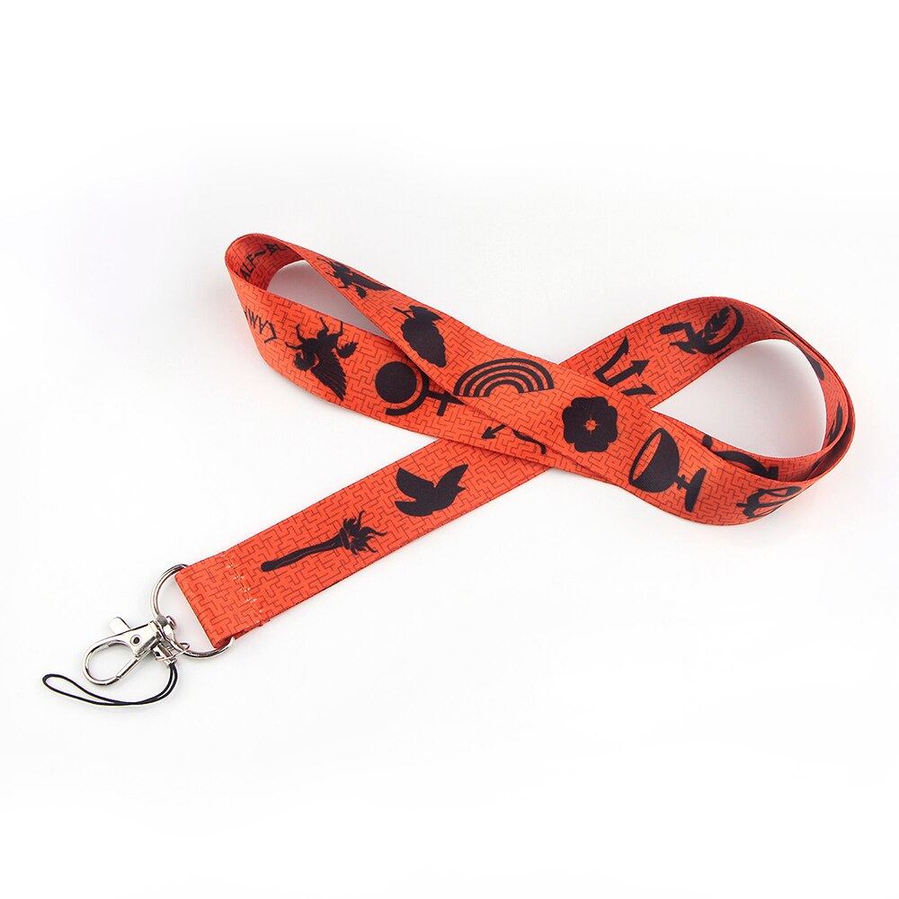 Arlo Wear Percy Jackson Camp Half-Blood Orange Book Series Movie Character Lanyard Keychain ID Badge Holder